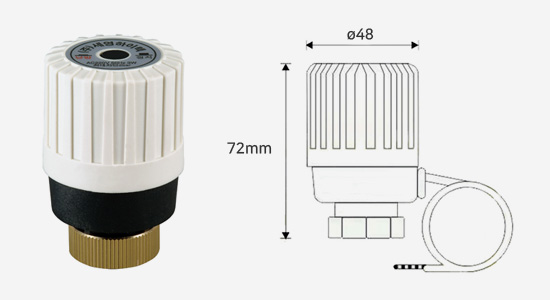 Dimension : ø48, Height : 72mm